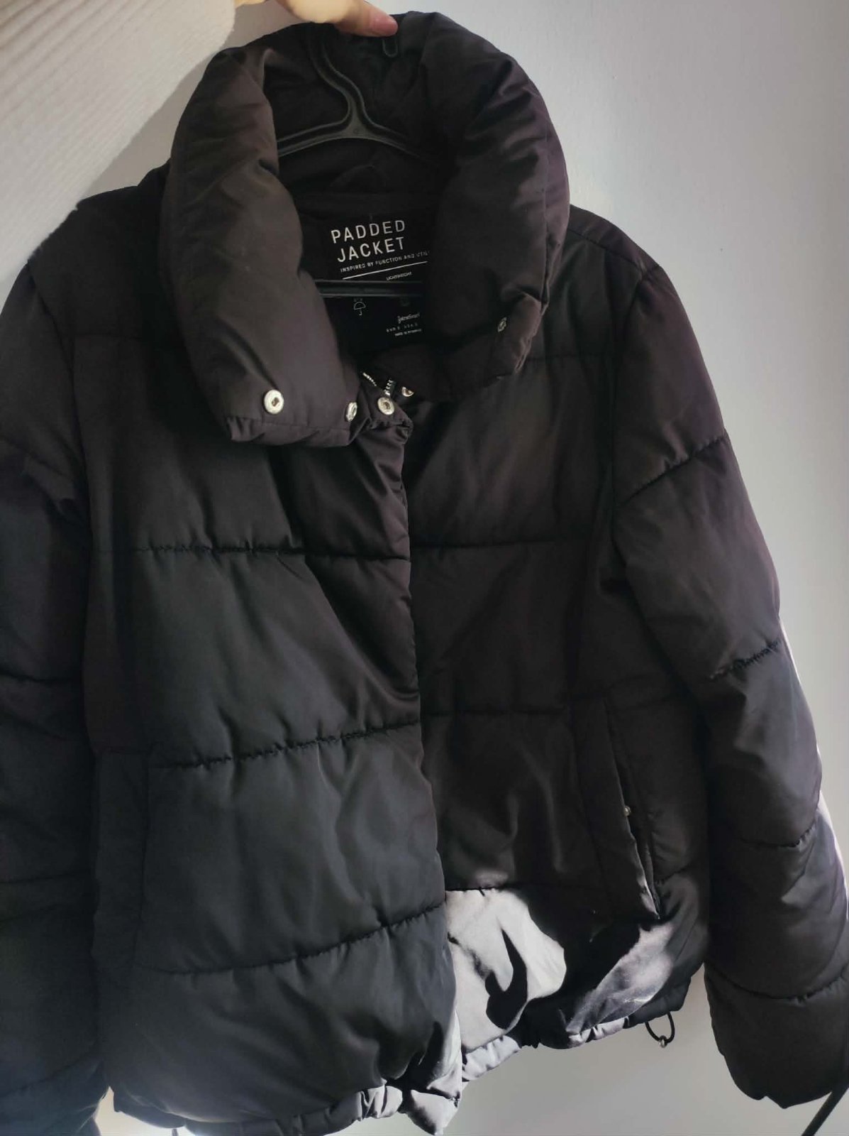 Doudoune Stradivarius noir