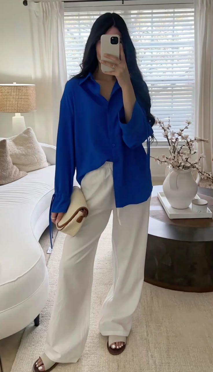 Chemise blue roi Mango