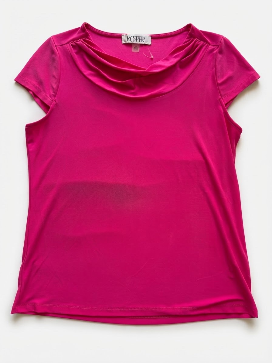 T-shirt rose fuchsia 