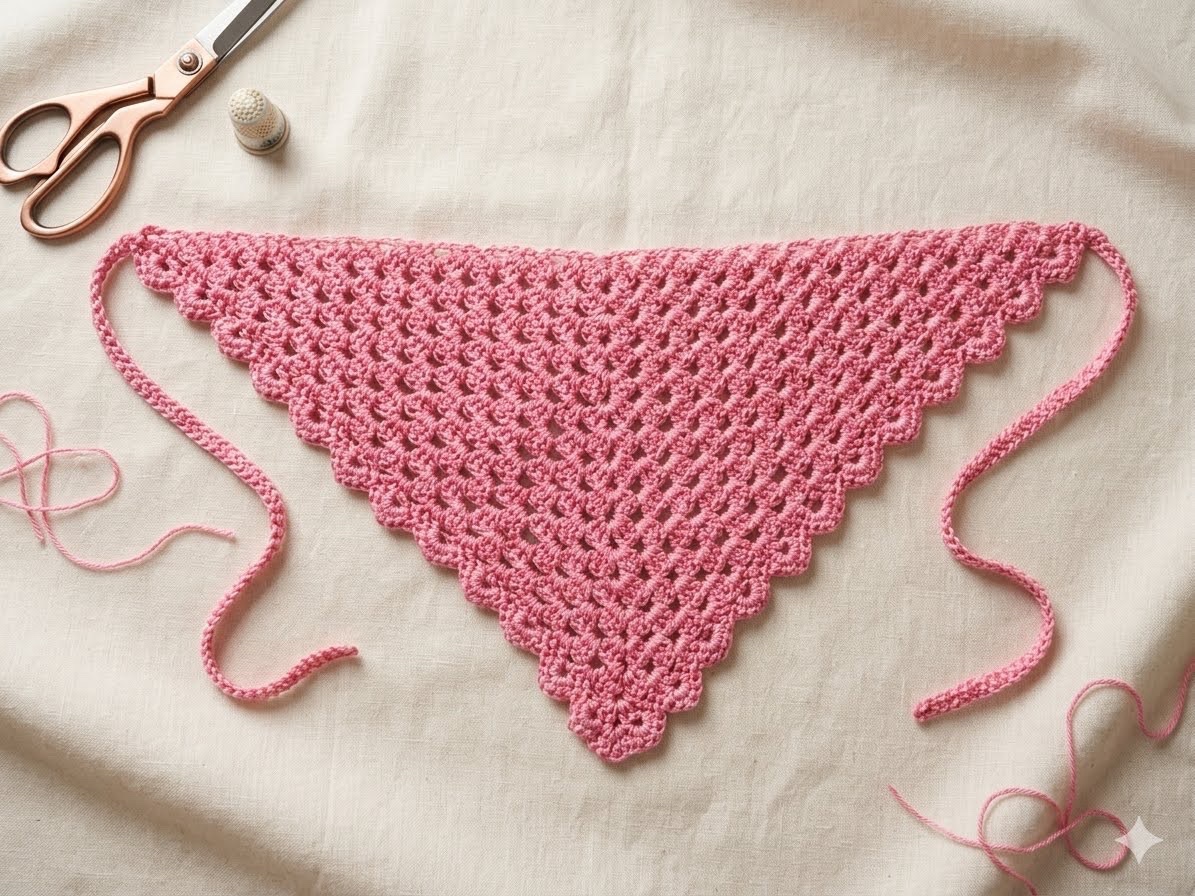 Bandana crochet