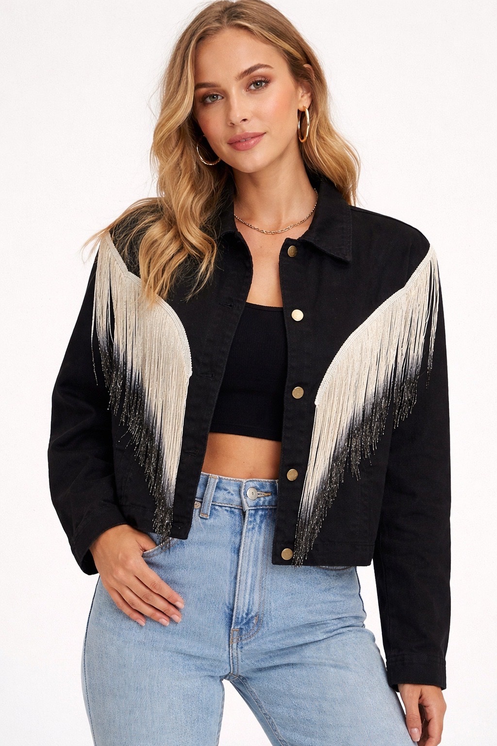 Veste noir femme