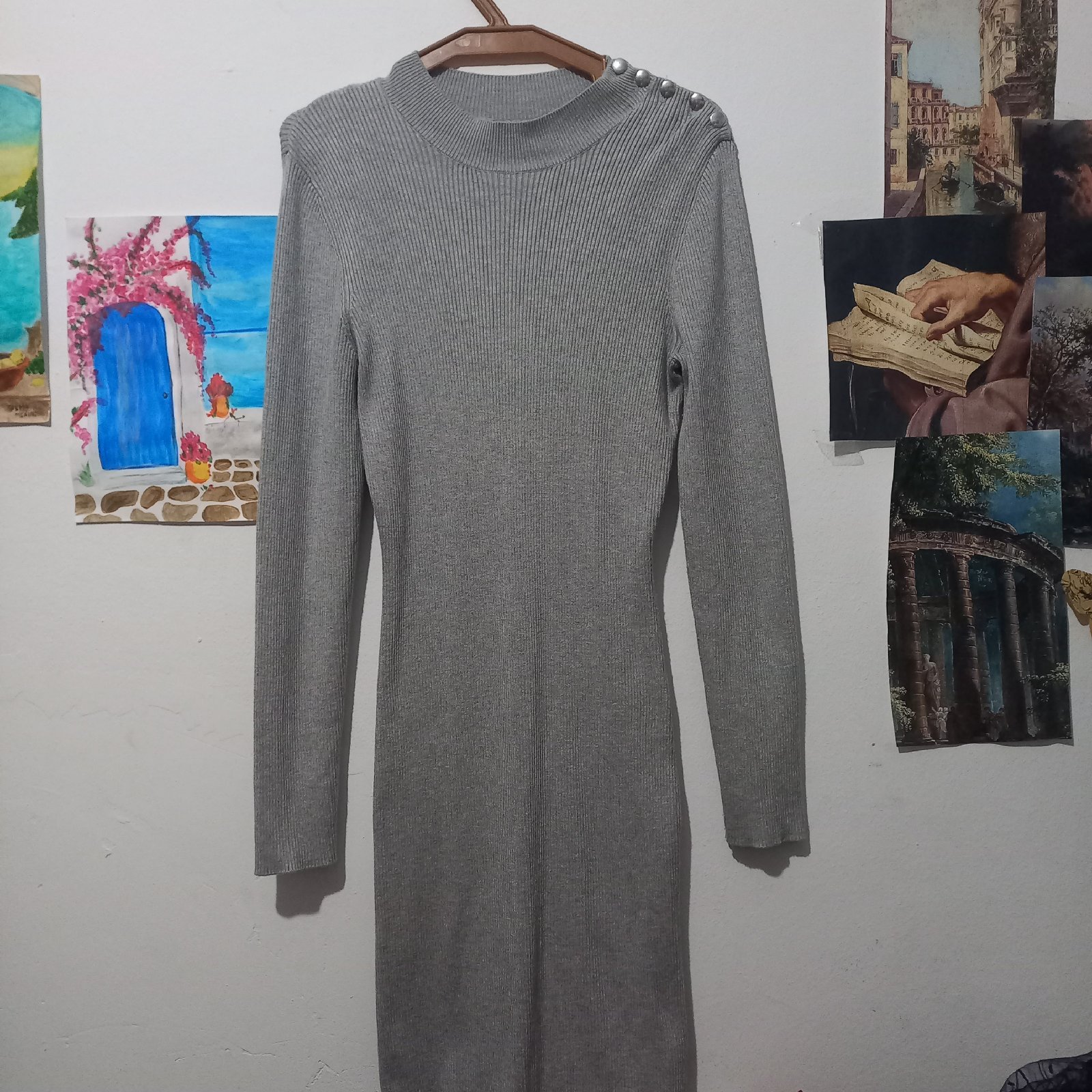 Robe grise 