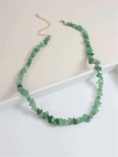 Collier green ships crystal 