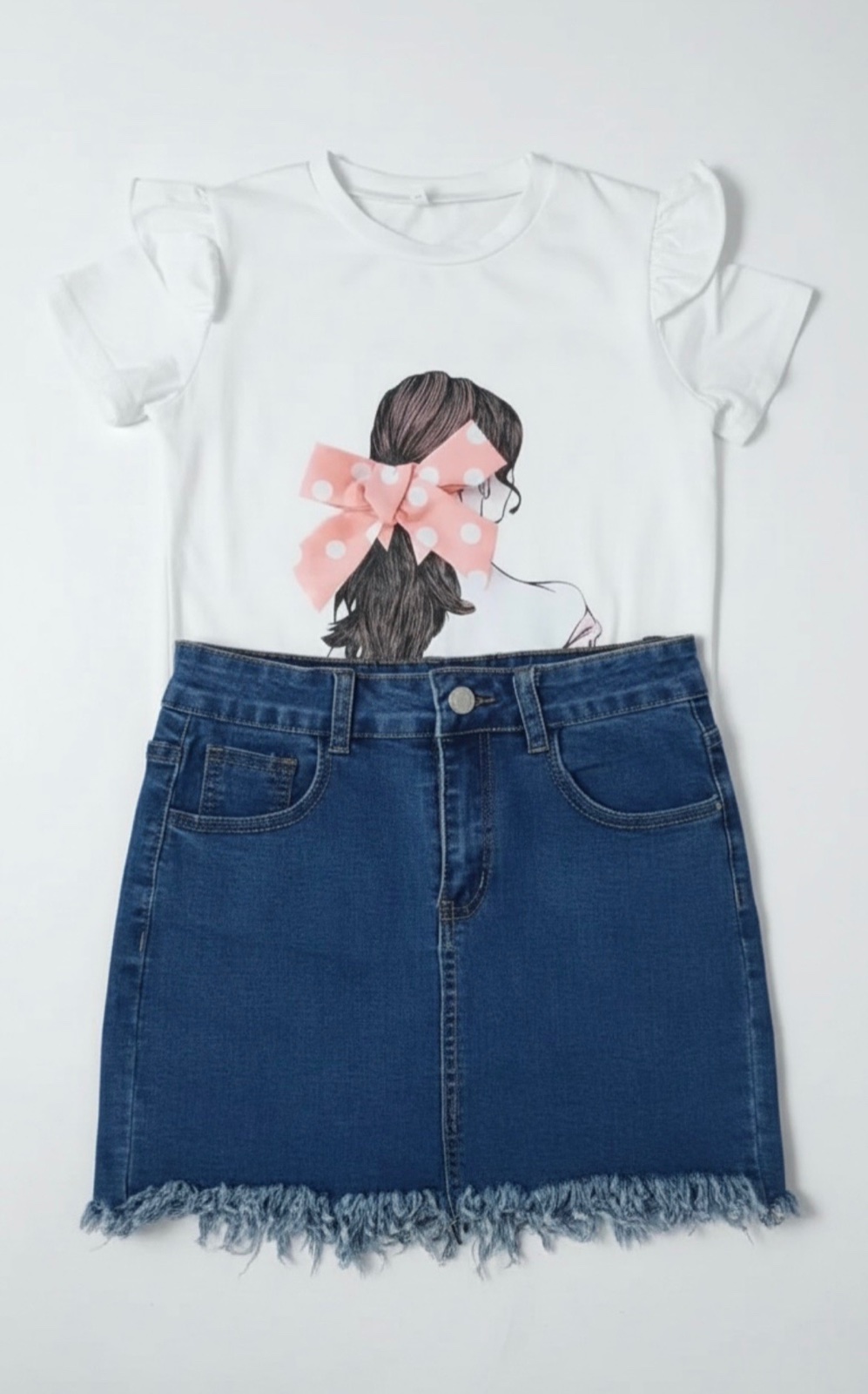 Pull avec jupe 7 ans 