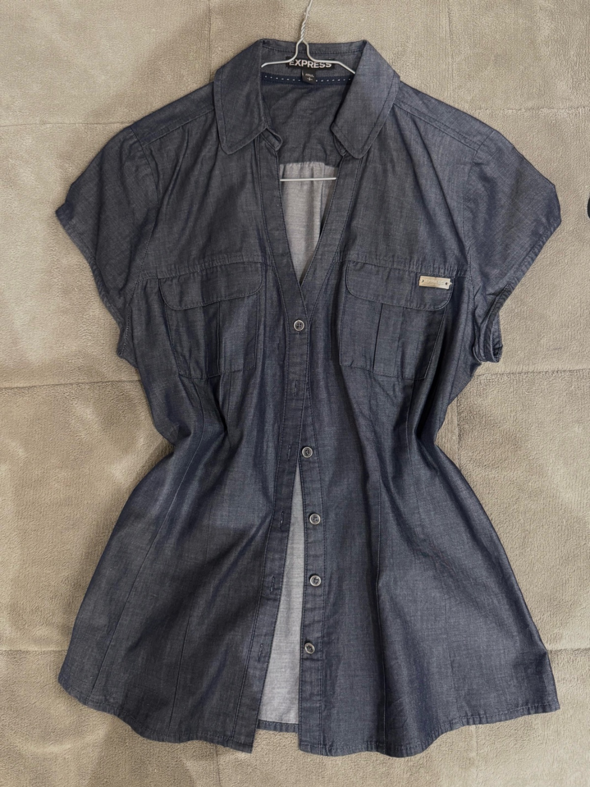 Chemise bleue 