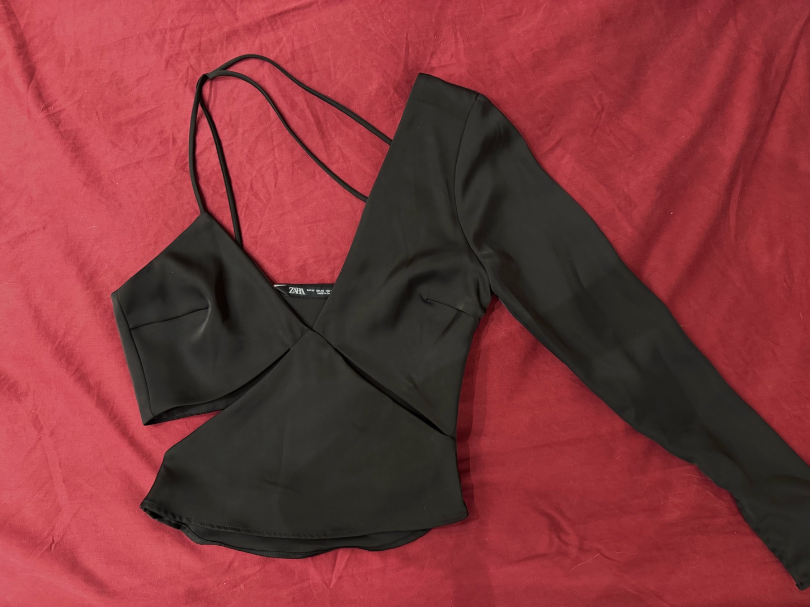 Pull noir zara
