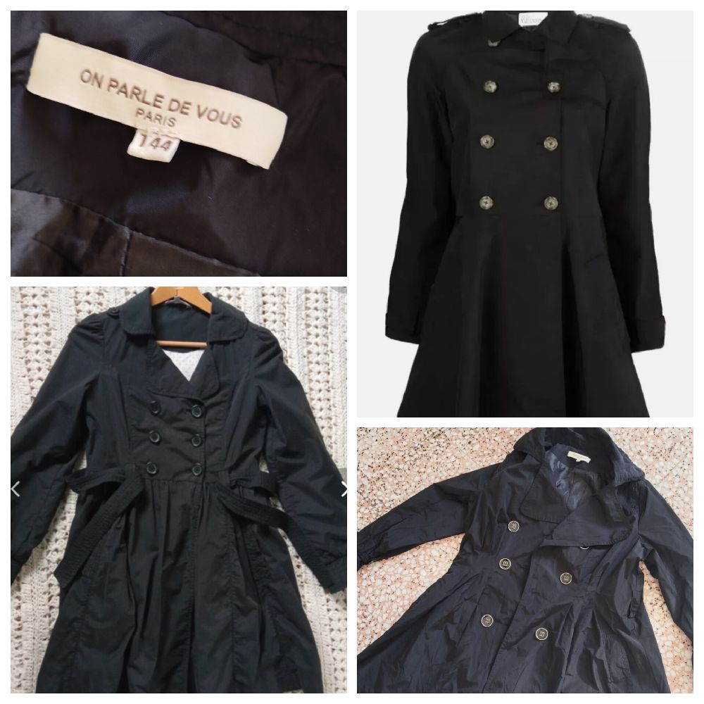 Trench noir 