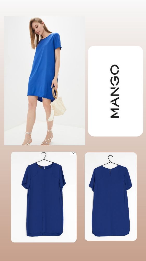 robe courte (mango)