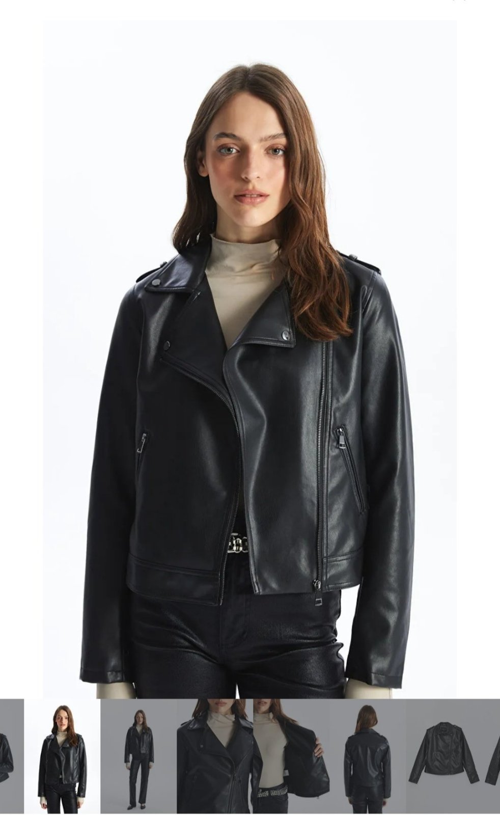 Veste en similicuir LC waikiki 