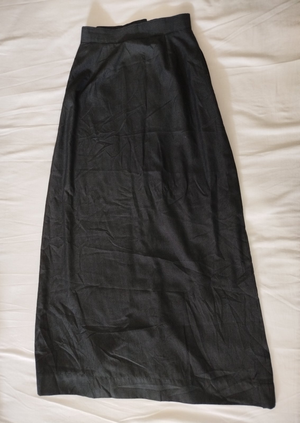 Jupe noir rayée 