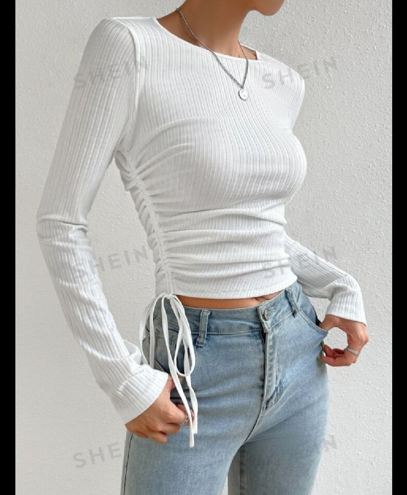 Pull basique blanc 
