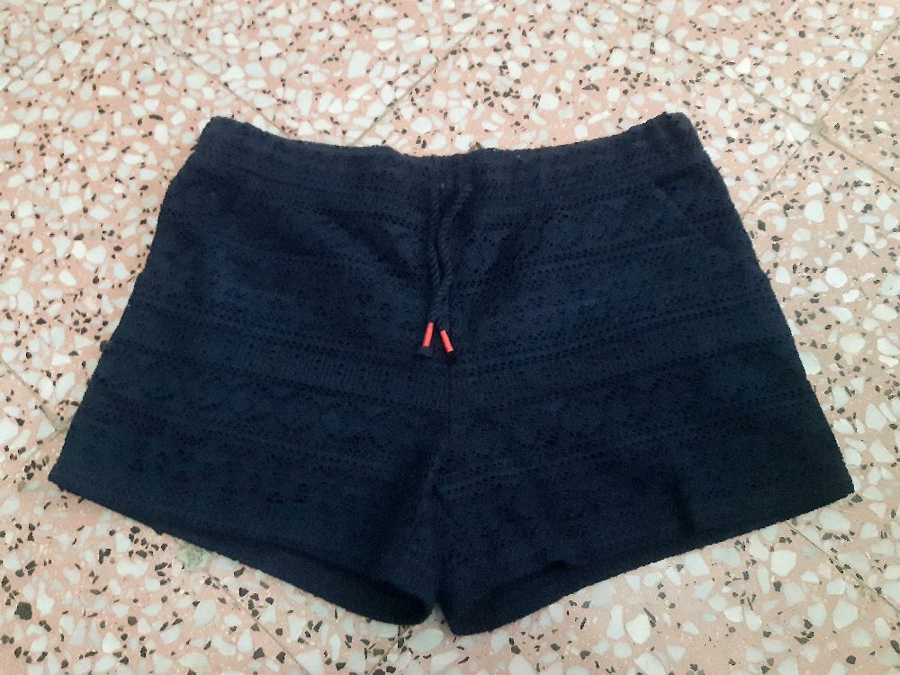 short bleu marine
