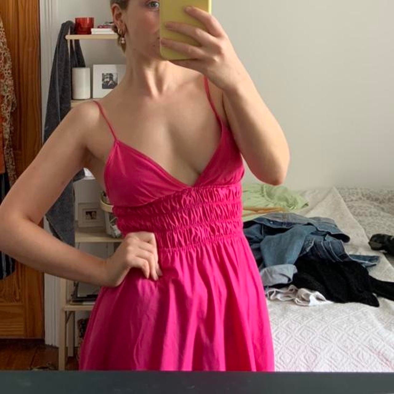 Robe zara popeline 