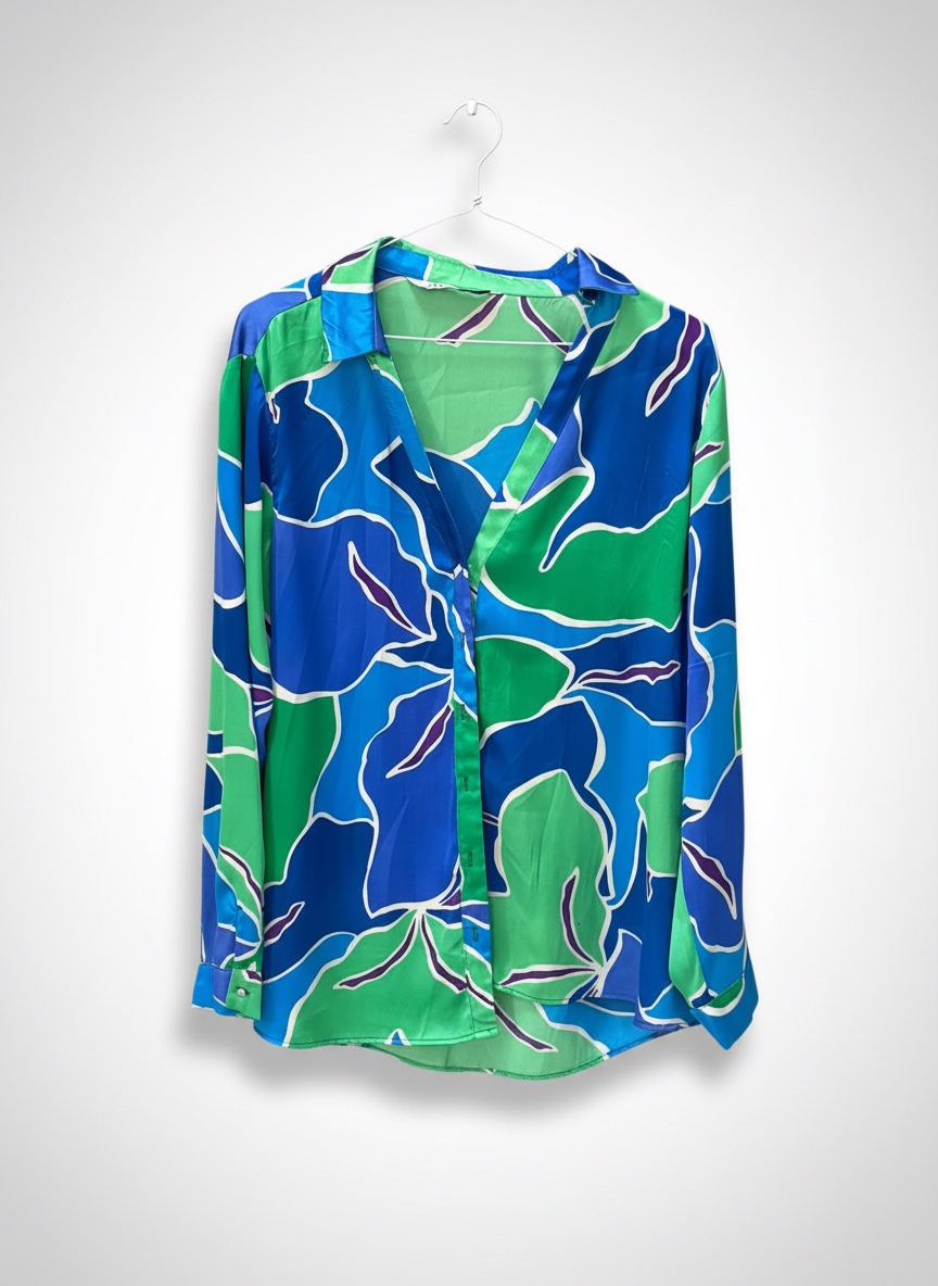 Chemise en soie de chez zara 