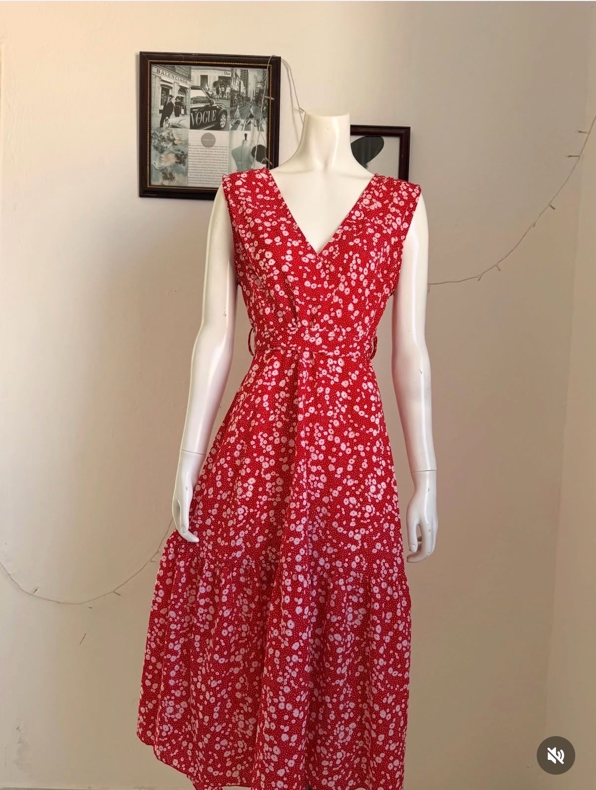 Robe florale sayefi