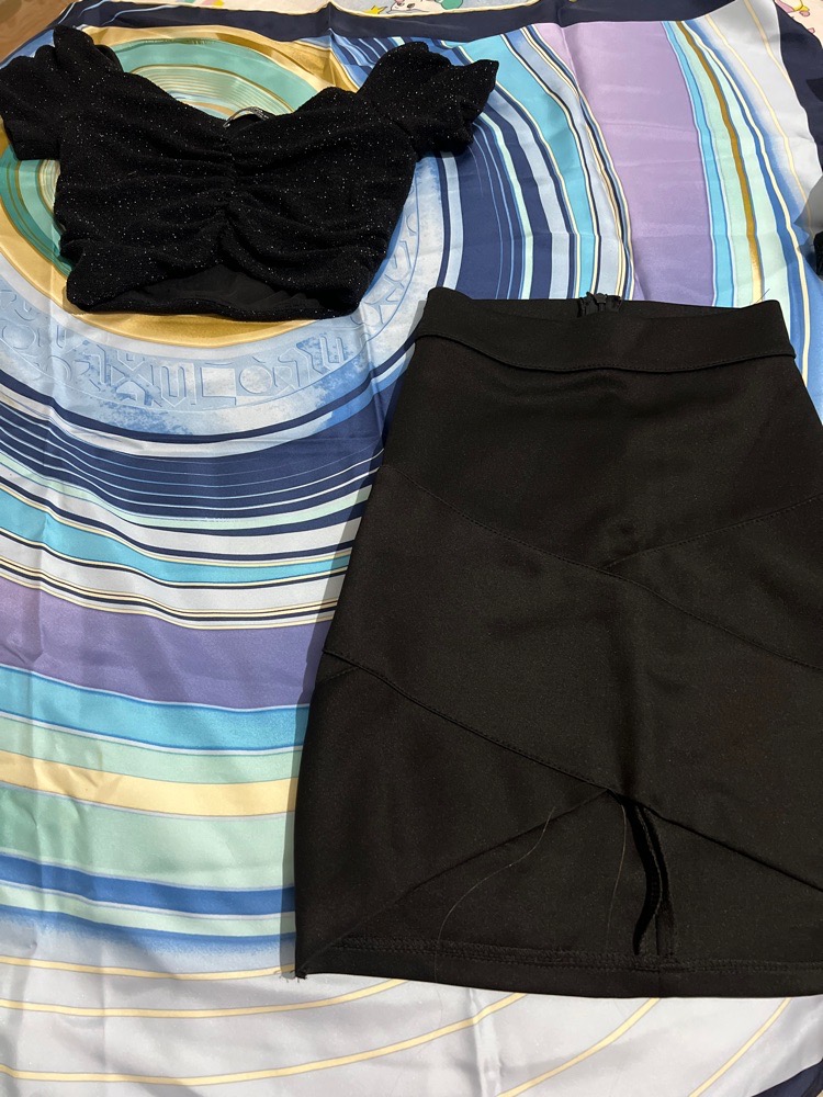 Lot jupe + top 