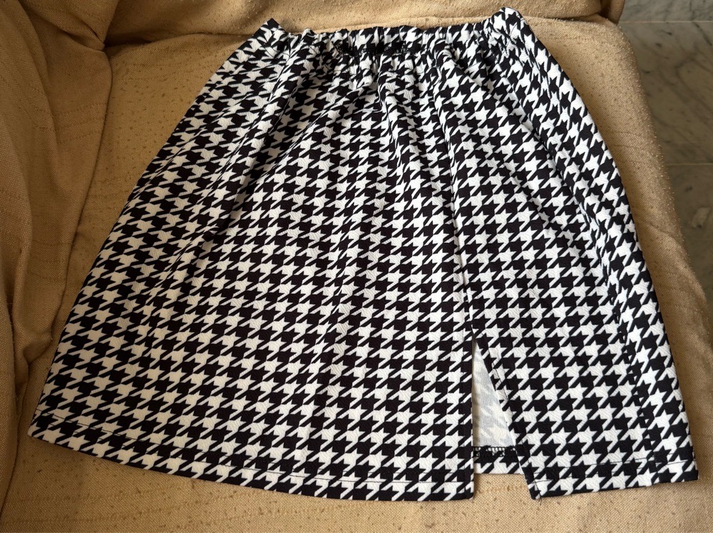Jupe noire et blanche 