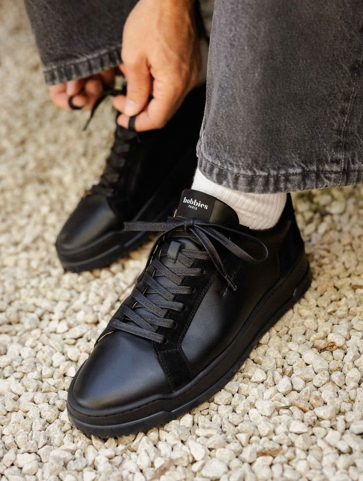 Baskets de sport chic pour homme 🖤🖤🛍️🛍️