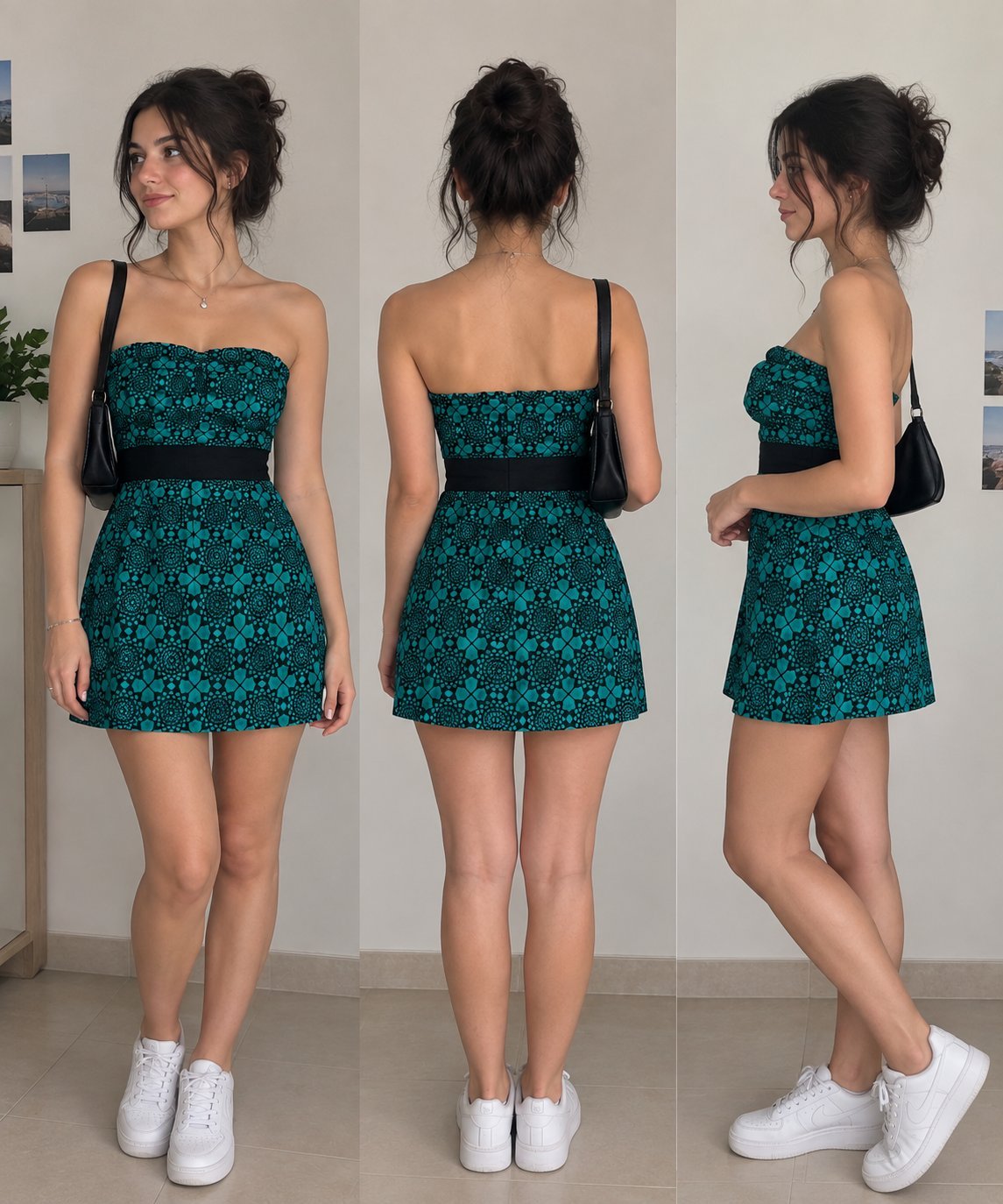 Strapless Mini Dress