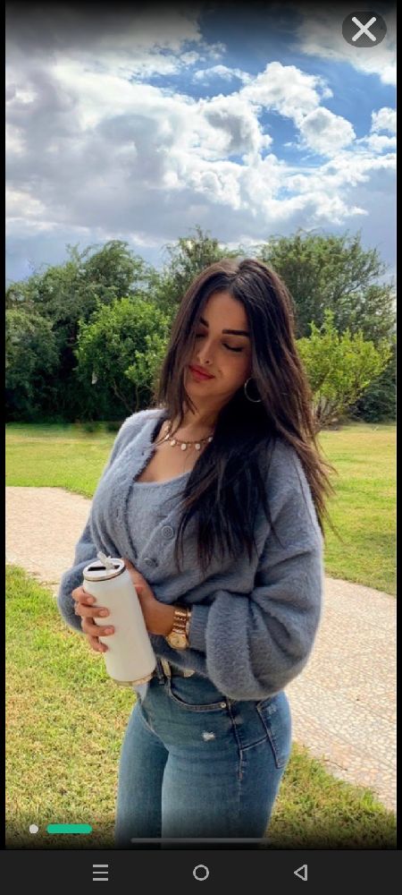 Gillet avec son top