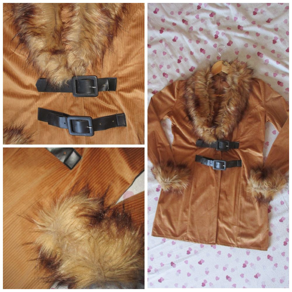 Veste caramel 