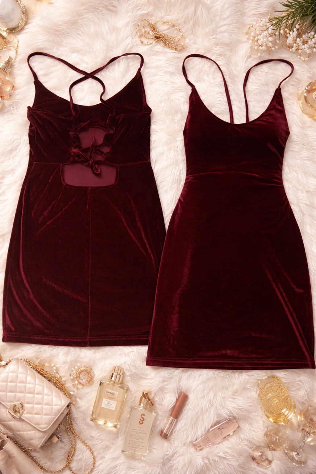 Robe velour 