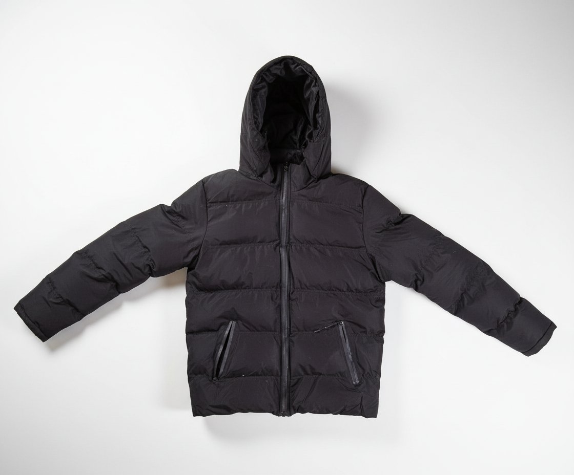Puffer jacket noire 