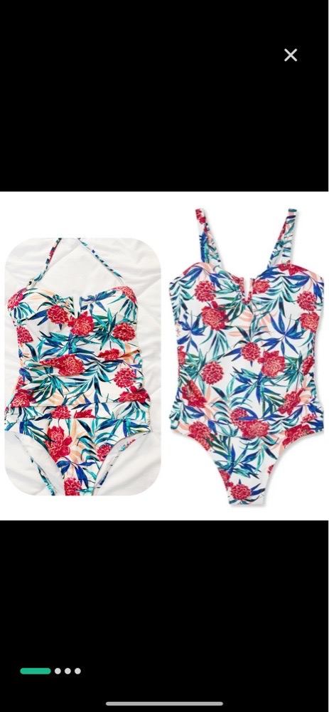 Maillot george a encoche en V 