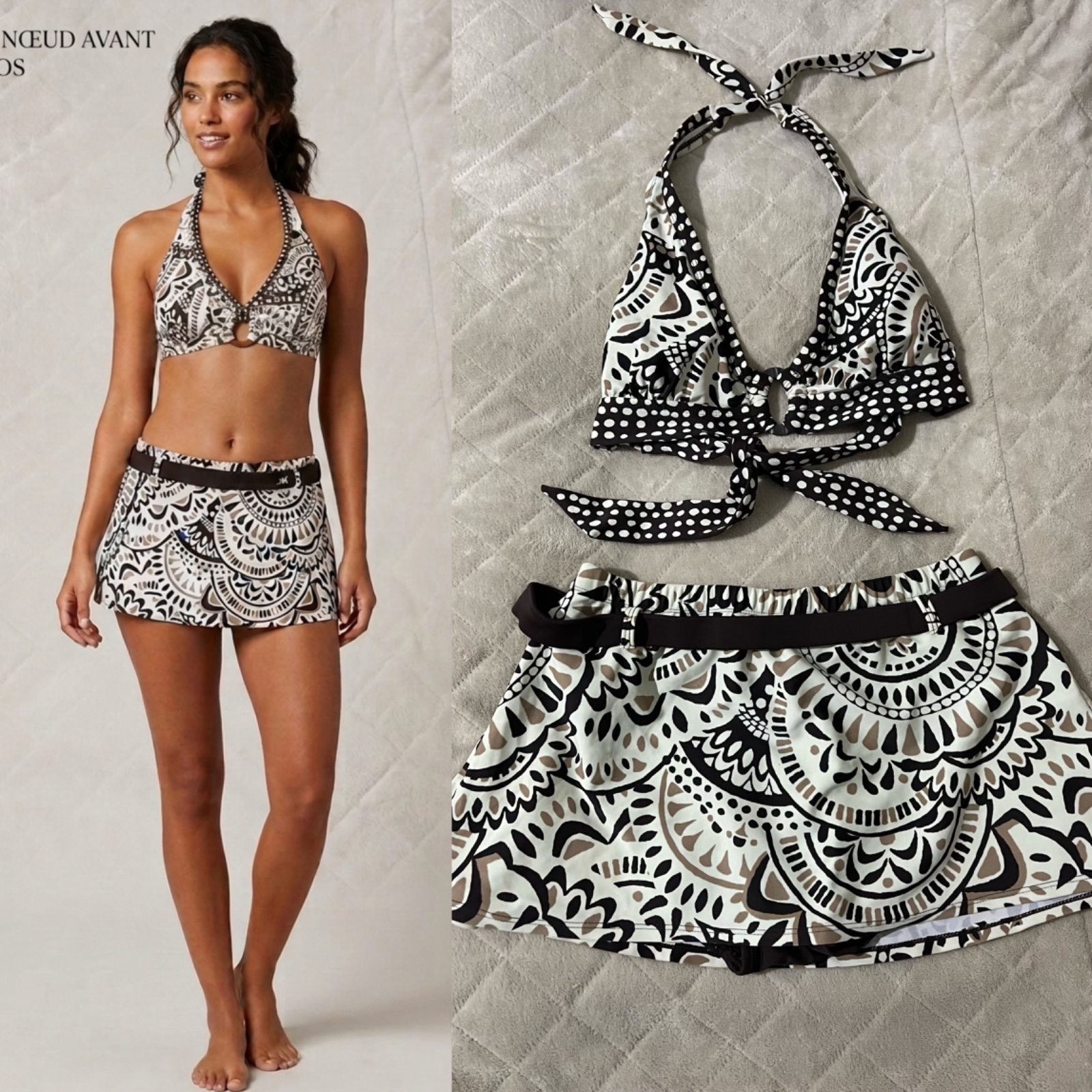 2 pieces christa marron