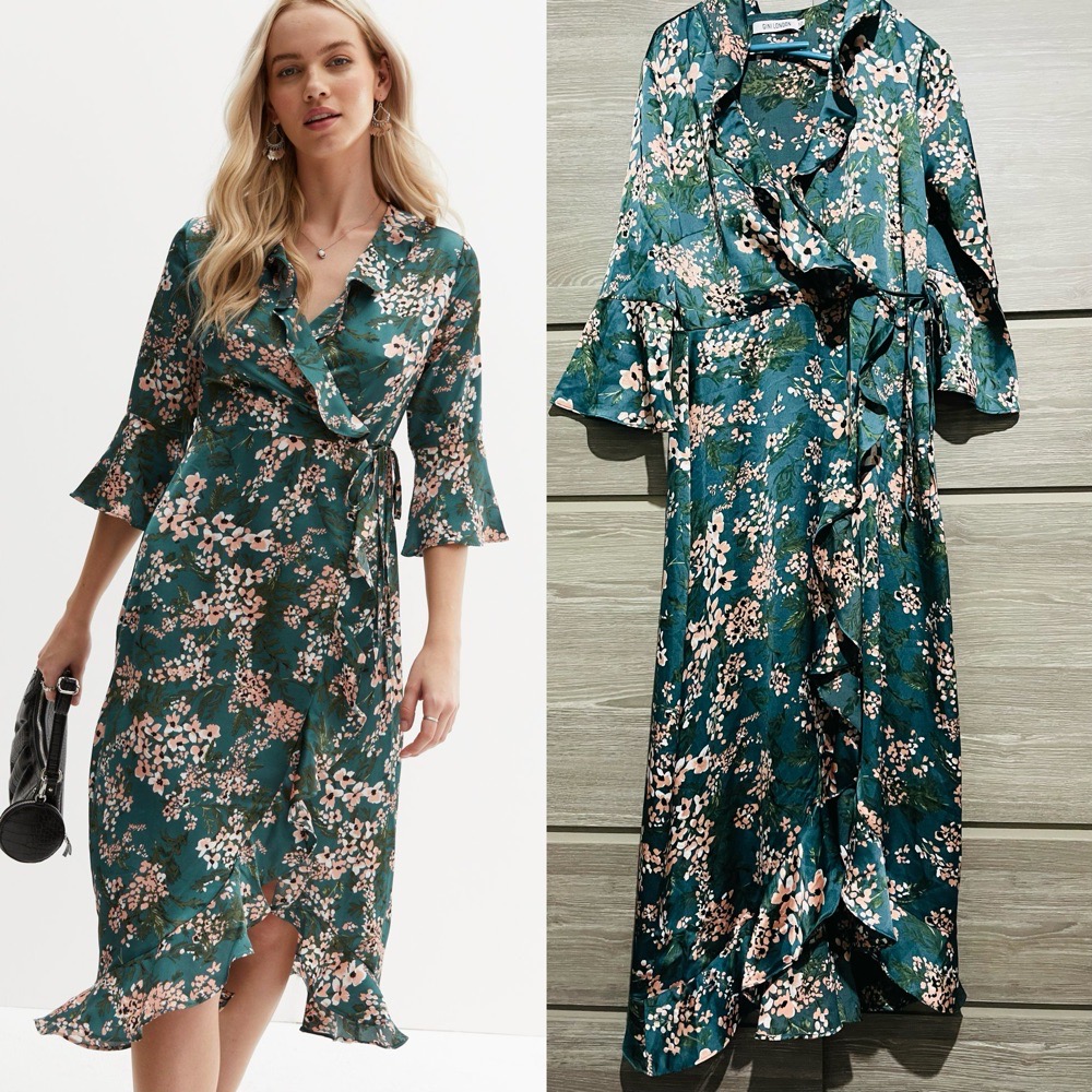 Robe Midi Gini london satin