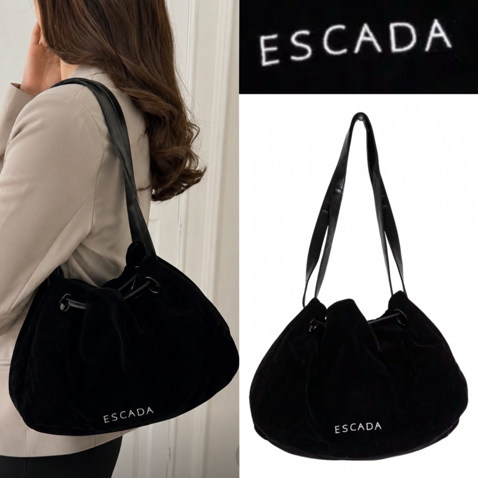 Sac escada en velour
