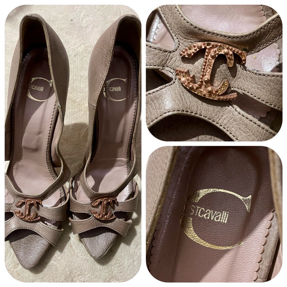 escarpin just cavalli authentique