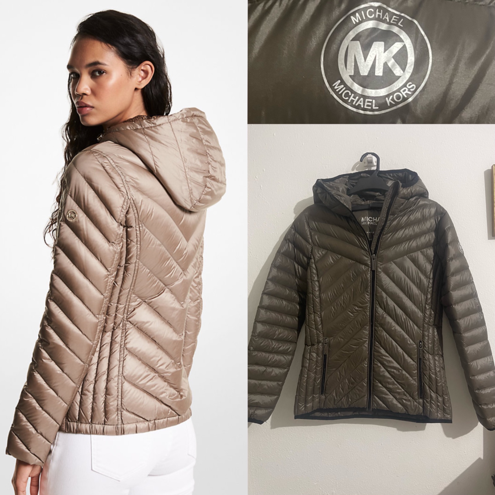 Doudoune legere michael kors authentique