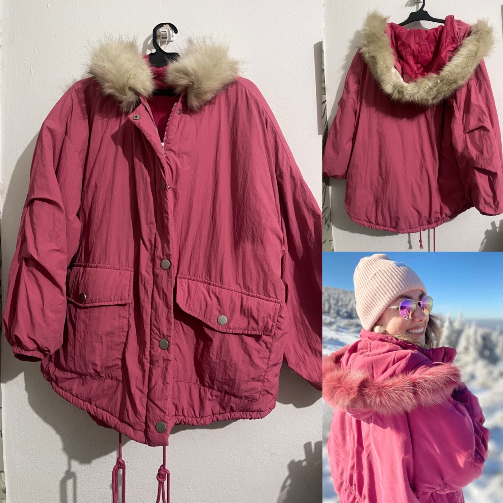 Veste oversize shein