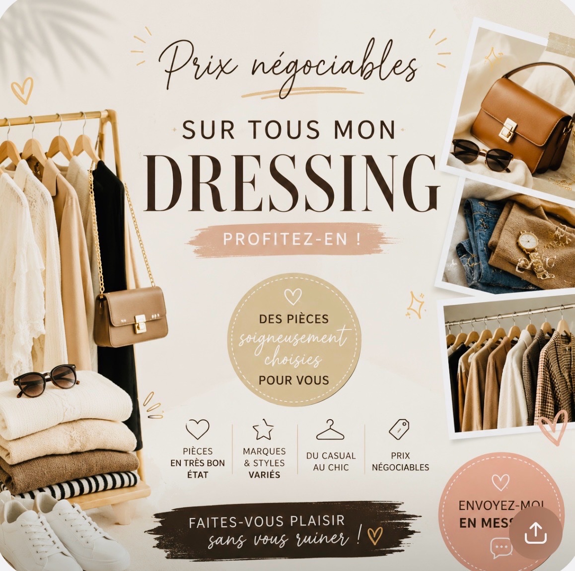 Aujourd'hui tout est negociable profitez