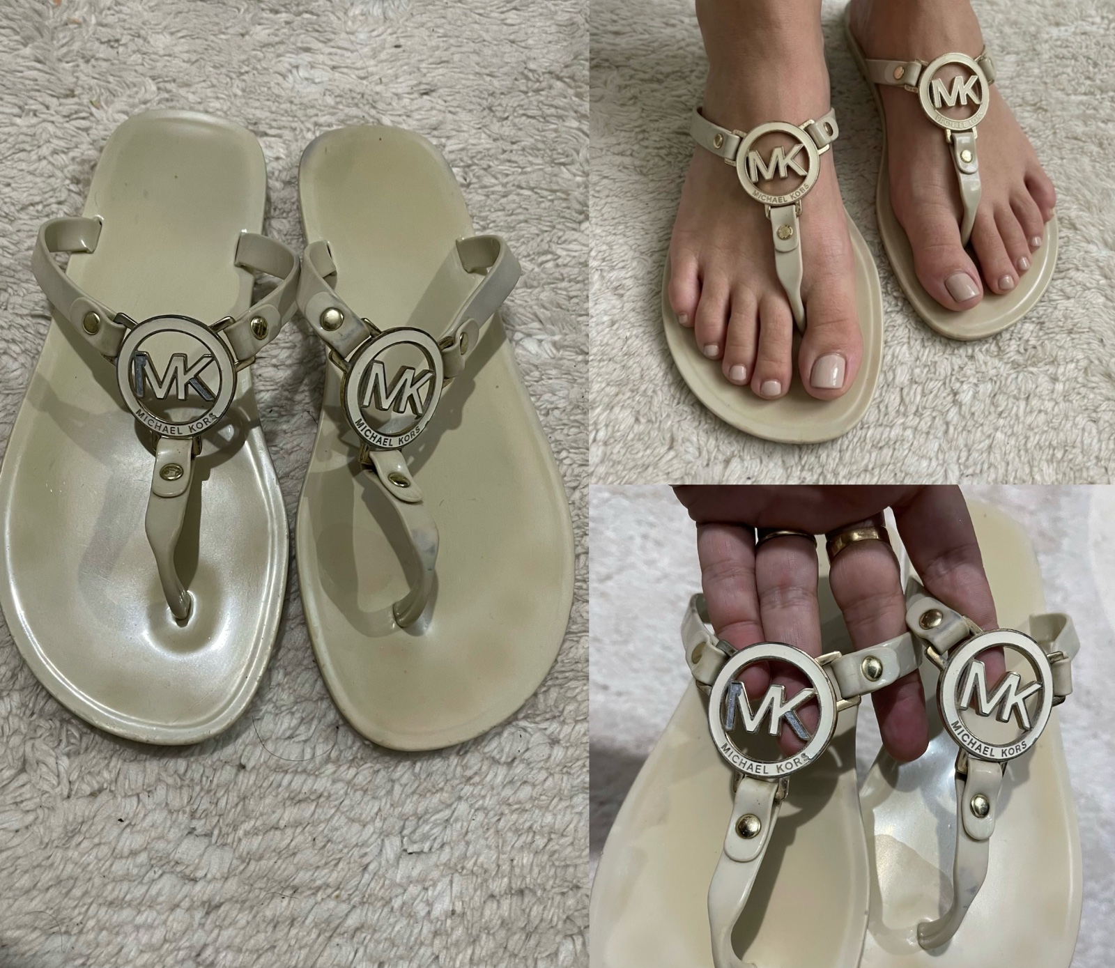 Tongs michael kors authentique