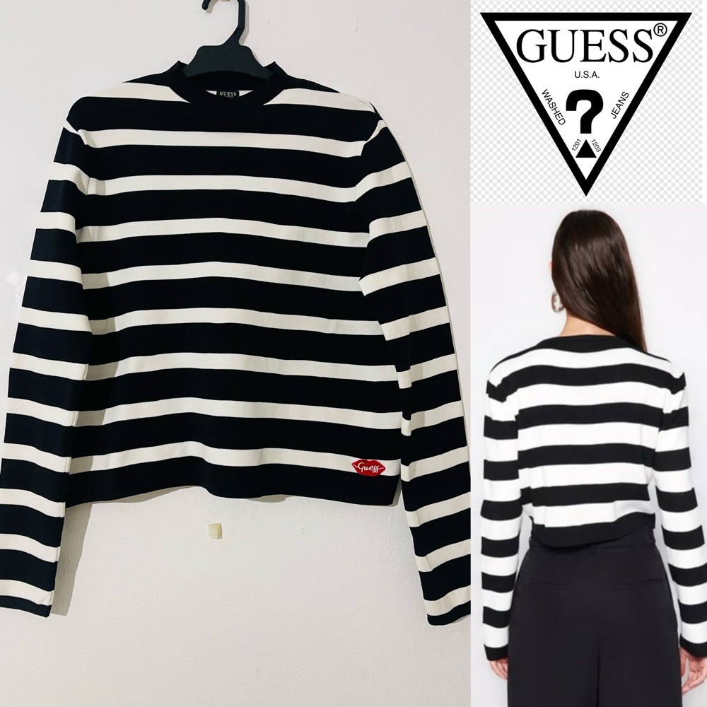 Pull guess rayé