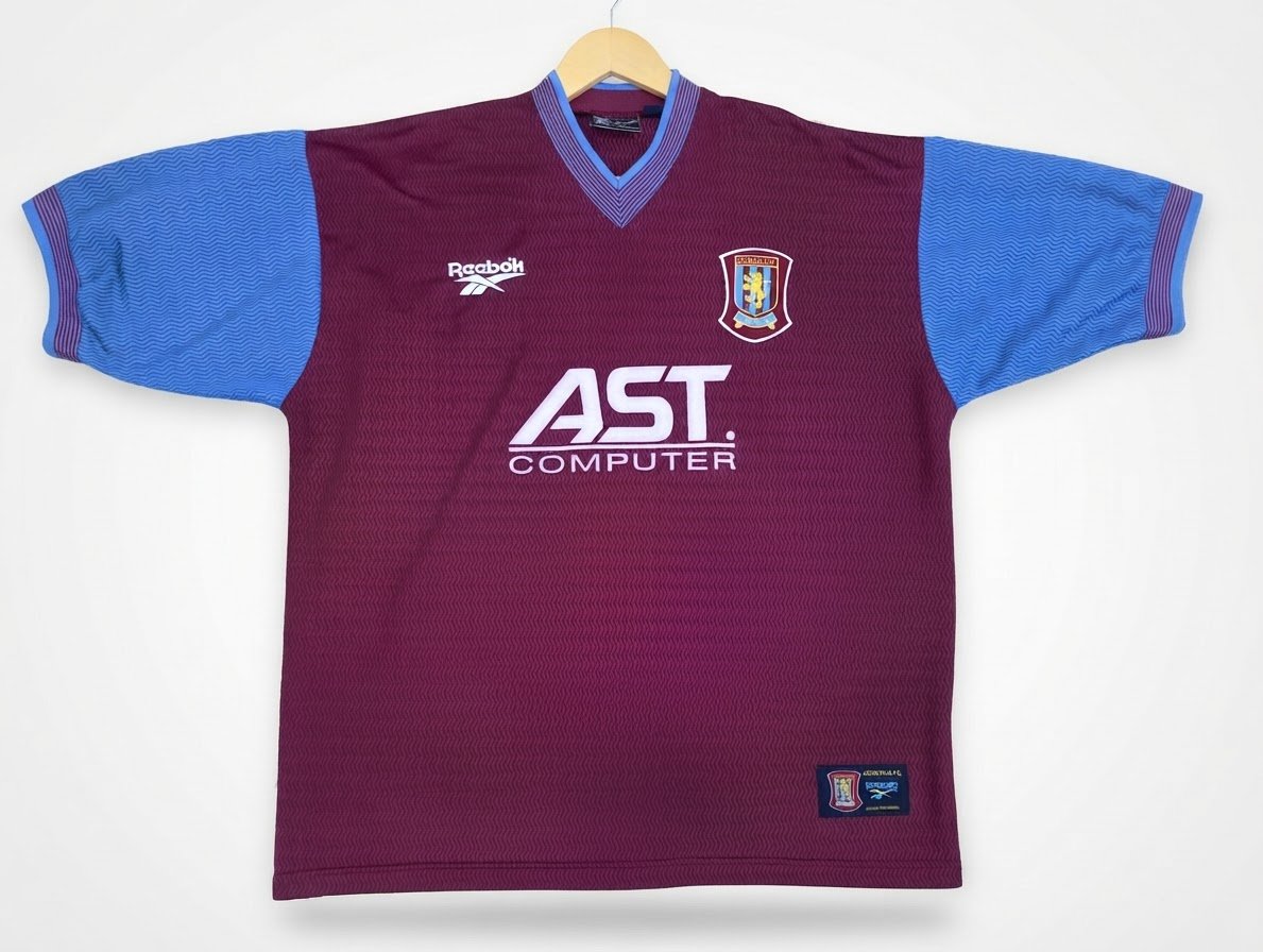Maillot Reebok Aston Villa 1997