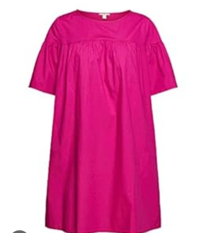 Robe ample rose fushia 