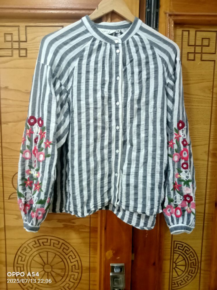 Chemise rayée h&m 