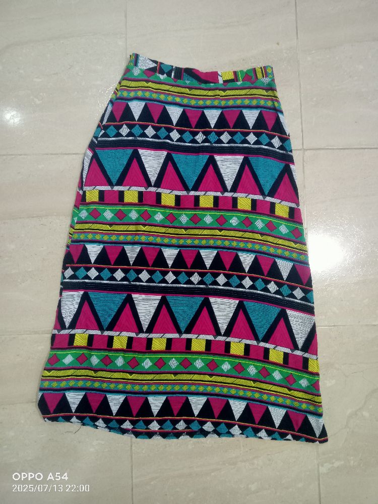 Jupe multicolores d'été 