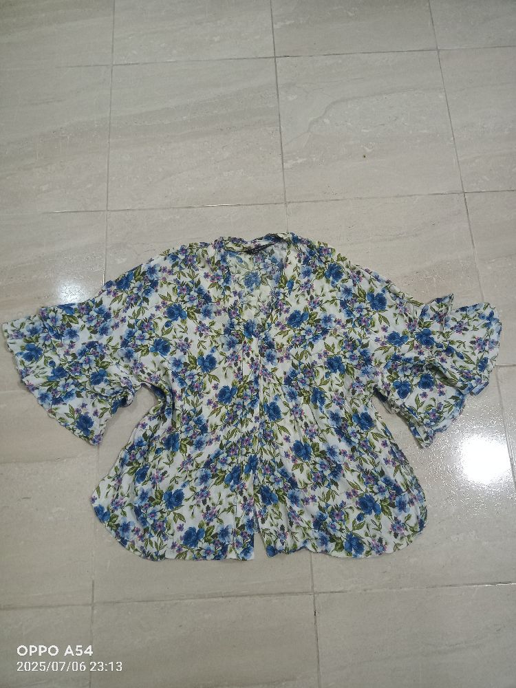 Chemisiers zara grand taille fleuri 