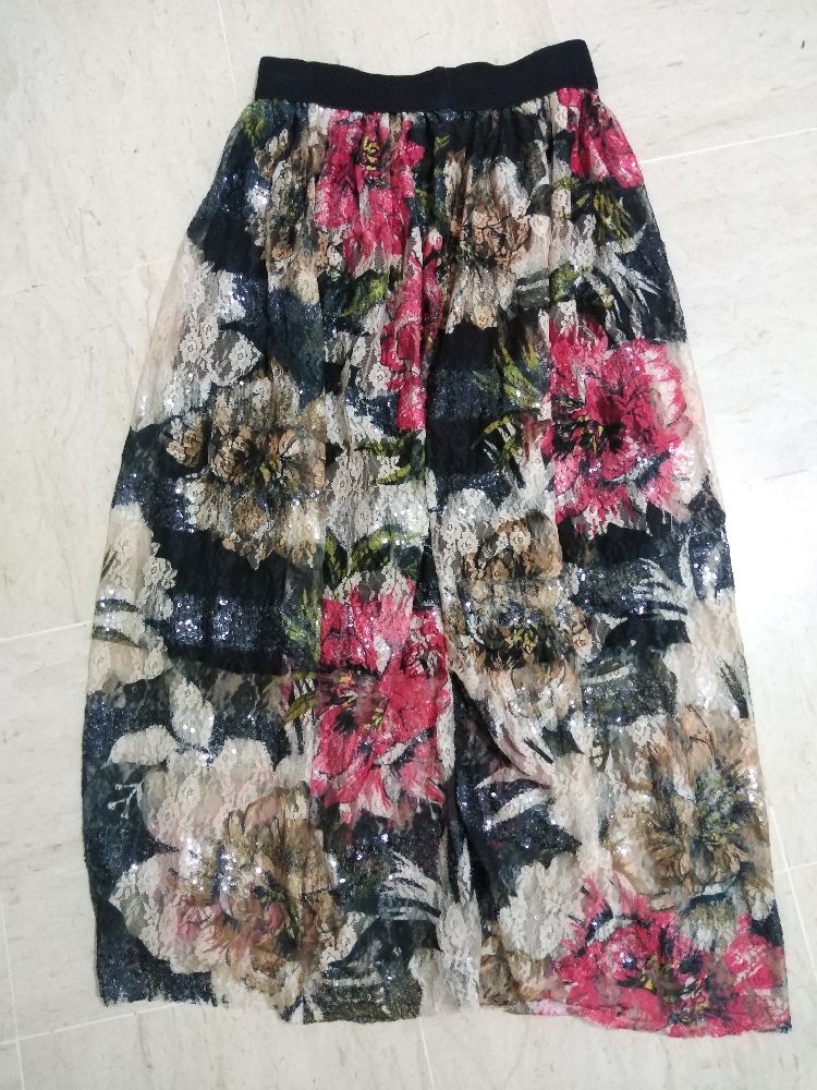Jupe fleuri 