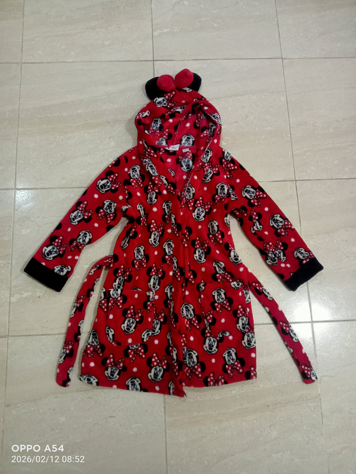 Robe de chambre minnie mouse 