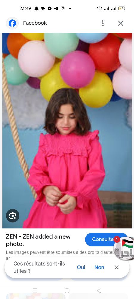robe zen rose fushia 10 ans 