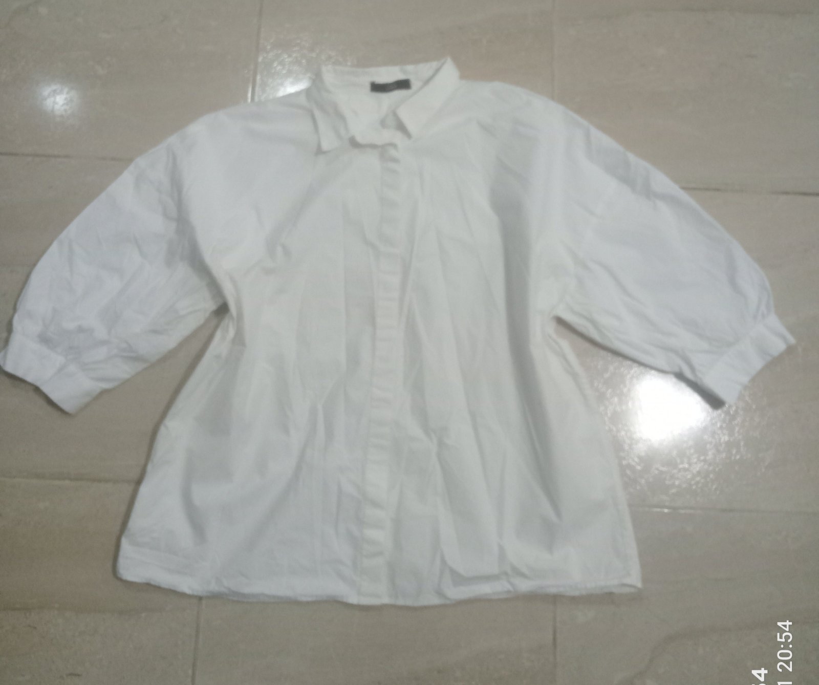 Chemise blanche oversize 