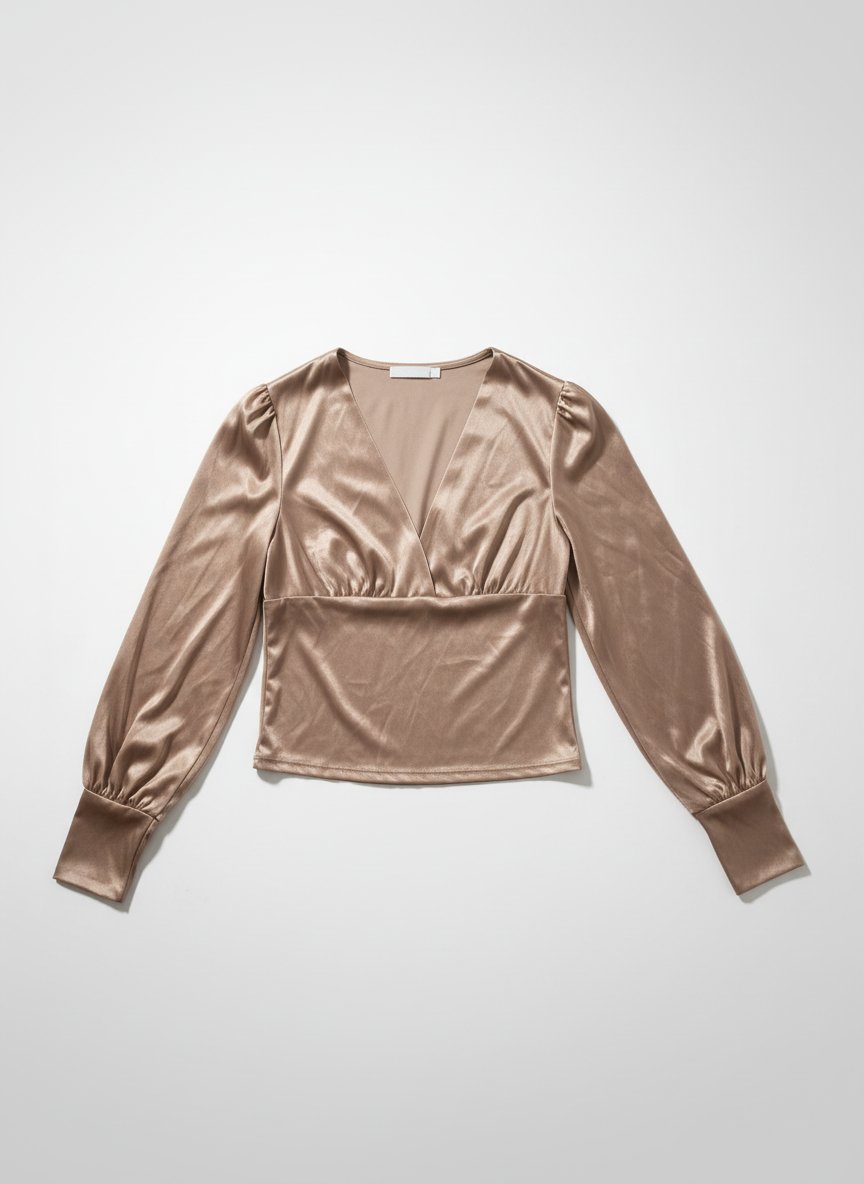 Pull marron bronze 