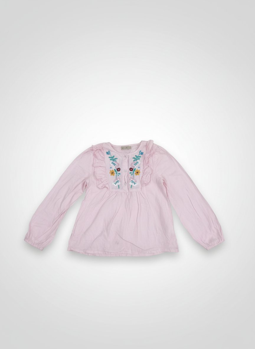 Chemise rose clair 