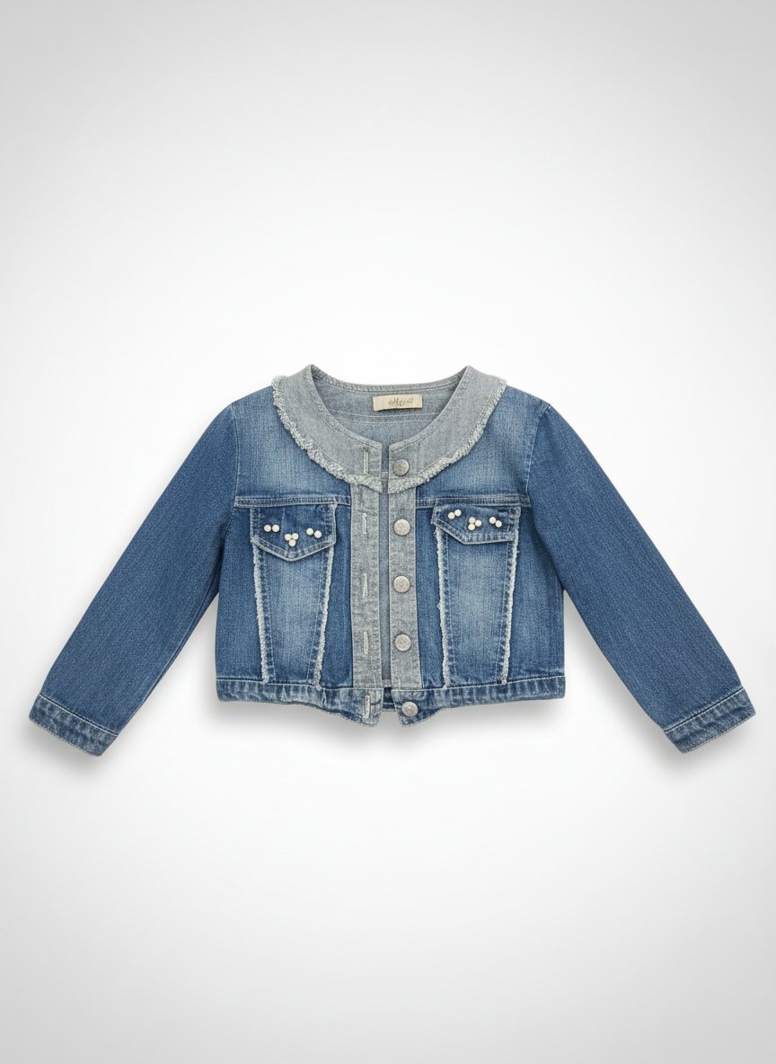 Veste djean fillette 
