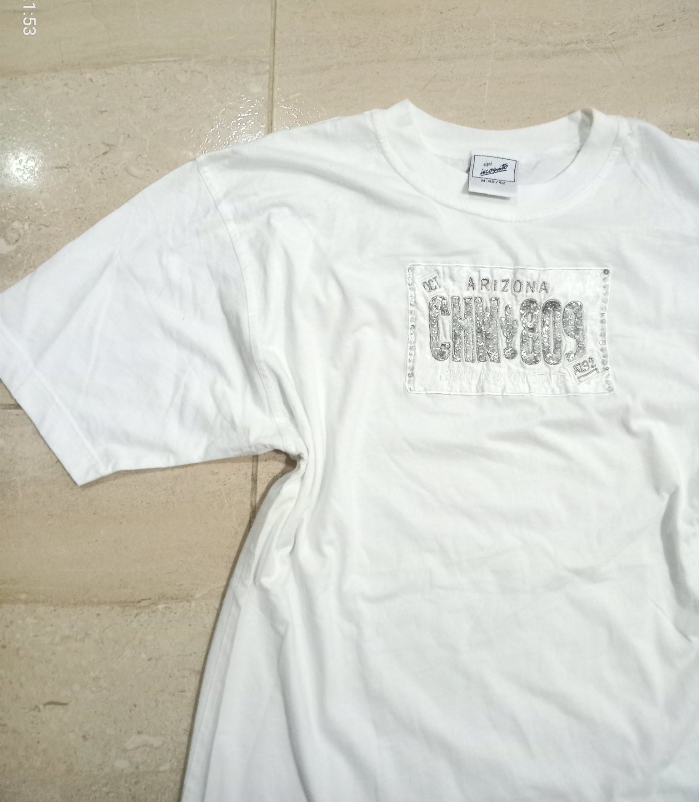 Pull blanc 